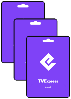 Recarga TVExpress – Anual (3 telas)